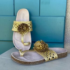 Ulla Johnson‎ Netta sandals in gold! Size 36